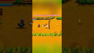 Rooster Farm Zombie Defense Mobile Gameplay #RoosterFarm #ZombieDefense  #shorts #trending #viral