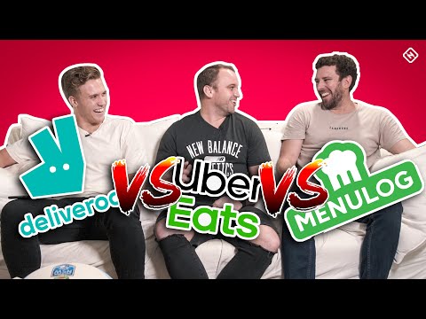 Who Delivers Faster: Food Delivery Driver Race | UberEats Vs. Deliveroo Vs. Menulog