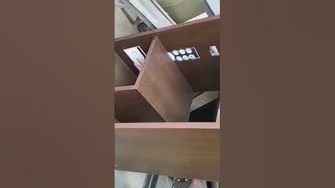 local furniture, computer table by melamine board.