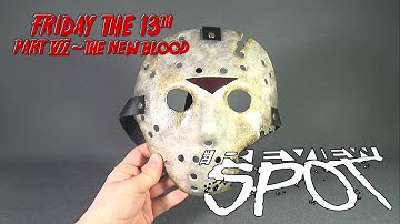 Friday the 13th Part 7 Jason Voorhees Replica Mask by FiberglassMasks.com | Video Review #HORROR