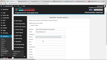 Best WordPress Theme AccessPress Pro - How to add Social Icons at Header | WordPress Tutorial