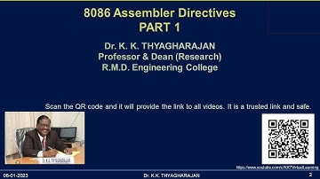 8086 Assembler Directives  -  PART 1