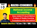 Value added product method  precautions  national income  macroeconomics  ge ba bcom