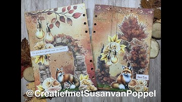 CollageArt Herfstchallenge 2025 bij Hobbyvision; Opdracht 6 + gratis download (18-10)