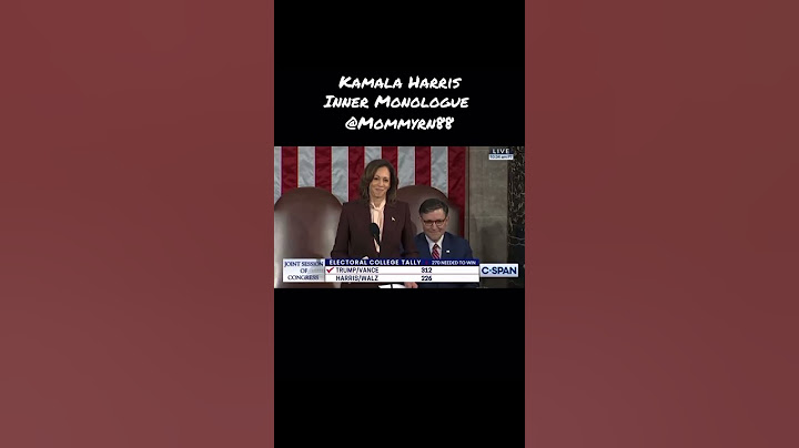 Kamala Harris certifies election #comedy #impression #kamala #funny #uspolitics #trump #monologue