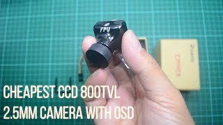 Eachine C800T CCD 800TVL FPV Camera with OSD from Banggood