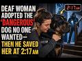 Deaf Woman Adopted the “Dangerous” Dog No One Wanted — Then He Saved Her at 2:17 AM