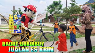 Download Lagu DRAMA BADUT BOBOIBOY JADI TUKANG JUALAN ES KRIM KARAKTER!! MP3