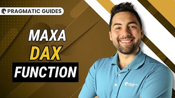 Power BI MAXA DAX Function Tutorial  📊