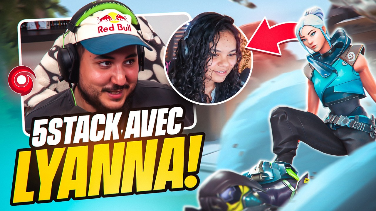 MA PREMIÈRE GAME AVEC MA PETITE SOEUR (Valorant ft. Mel, Lyanna, Akytio & Guezmerr)