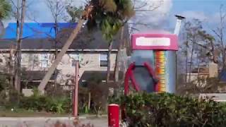 A survey of damage caused by Hurricane Michael