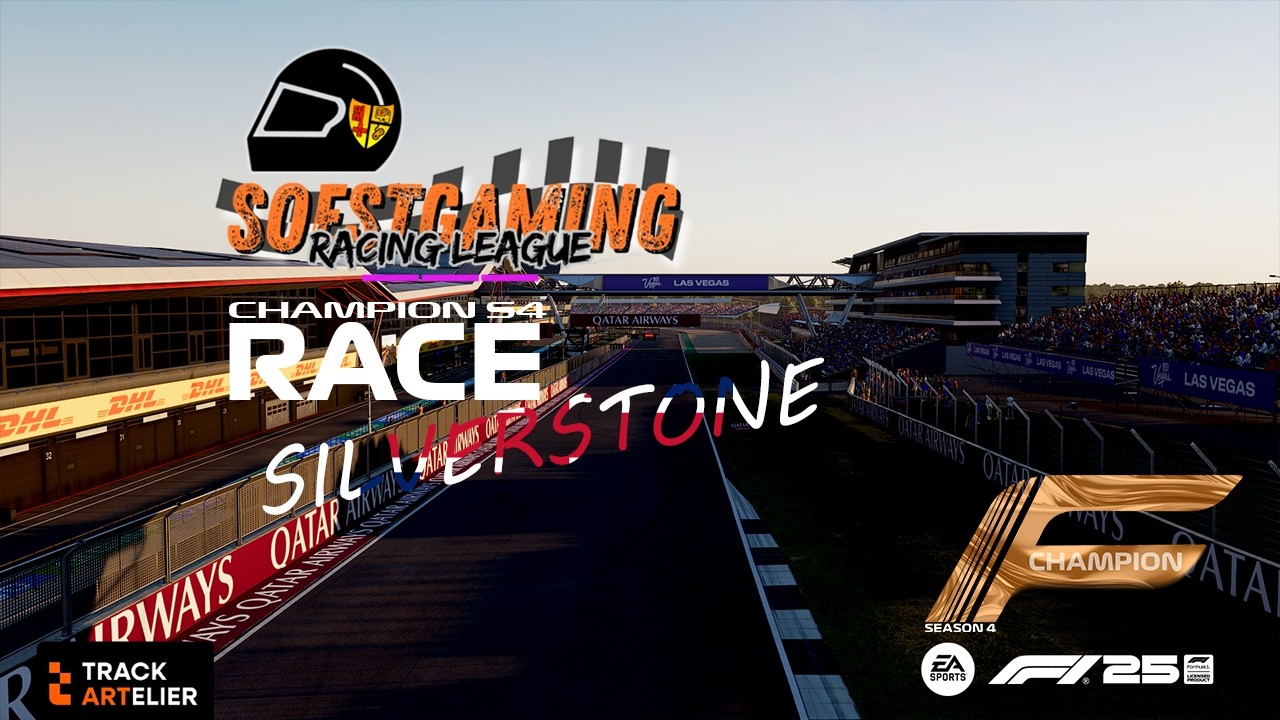 Soestgaming Racing League Champions  | Season 4 | Rennen 9 | Silverstone | powered by TrackArtelier