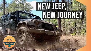 Newbie Going Off-Road with Jeep Wrangler | General Sam's Off-Road Park - Huntsville, TX