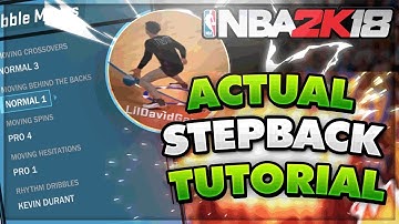 NBA 2K18 | How To Actually Do A Stepback | Straight Cheese