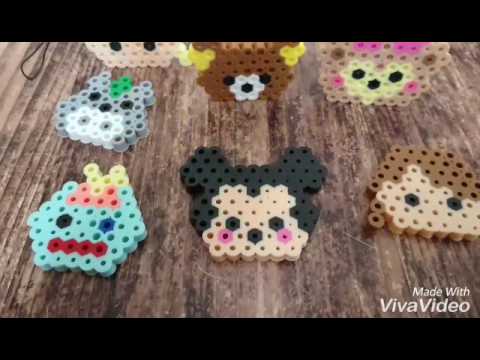 作り方 図案 アイロンビーズ ミッキー ツムツム風 Mickey Mouse Disney Tsum Tsum パーラービーズ Perler Beads Hama Beads Youtube