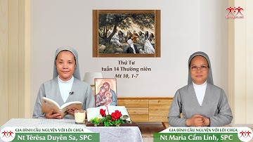 Gia đình cầu nguyện với Lời Chúa: Thứ Tư tuần 14 Thường niên (Mt 10, 1-7)