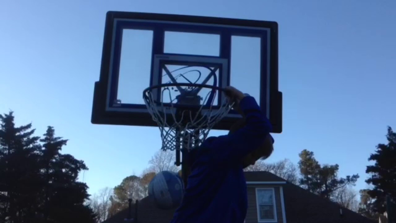 Epic Dunking On A 10ft Rim!!!!! - YouTube