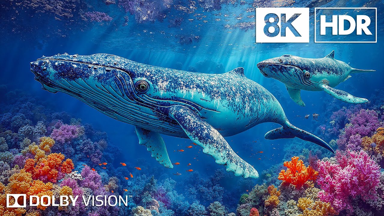 Dive into Beautiful Coral Fish in 8K HDR | Dolby Vision™