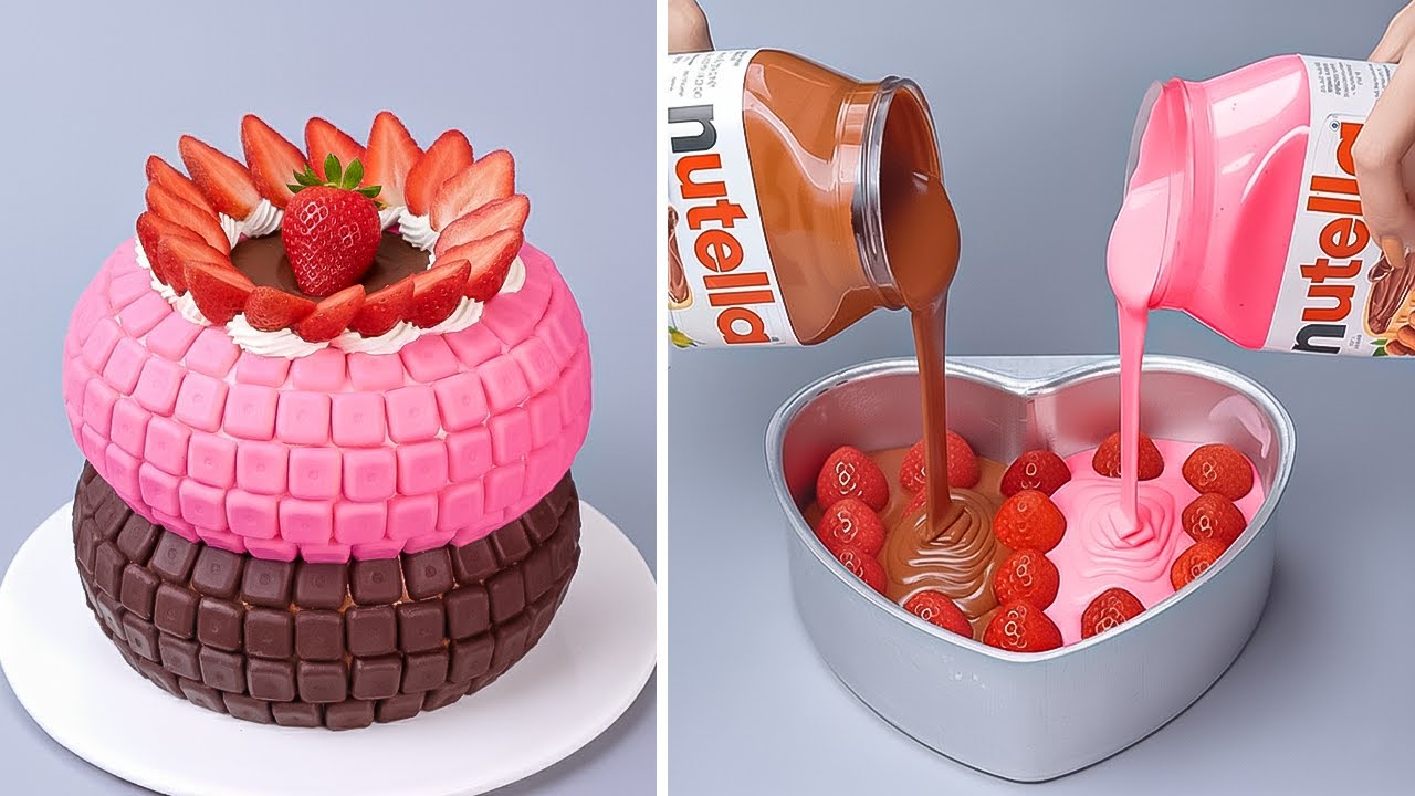 🍓 Schöne Ideen zum Dekorieren von selbstgemachten Kuchen 🍫 Tolle Tutorials Zum Kuchendekorieren