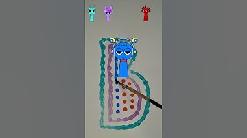 ASMR Color Mixing #sprunki #satisfying #asmr #color #oddlysatisfying