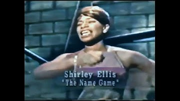 SHIRLEY ELLIS   "THE NAME GAME"  1964 - COLORIZED