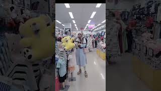 Ready in 1 minute for shopping #ytshorts#life #shopping #vlog #cute #eid #makeup #dress #dream #new