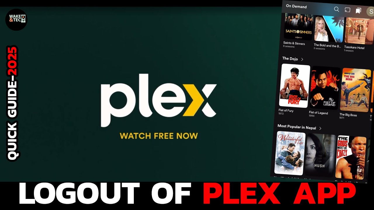 Как выйти из Plex на любом устройстве — краткое руководство