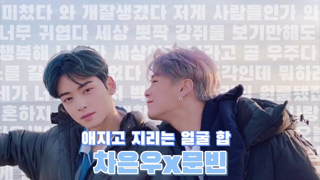 [아스트로/차은우/문빈] 오직 사심만이 만들어낸 영상 (차은우 문빈 케미 모음 zip)