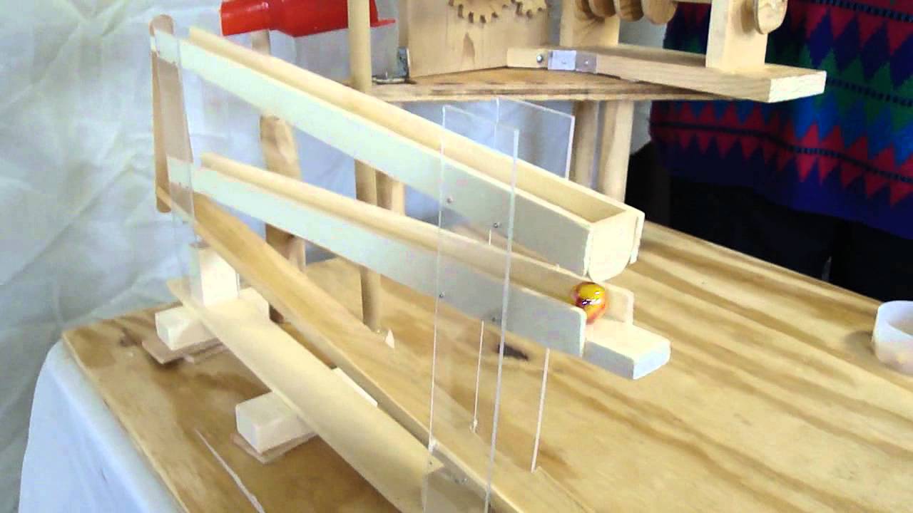TES marble run zigzag set up 1 YouTube