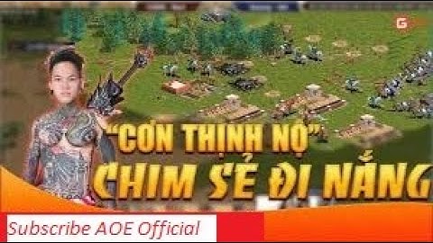 Highlight - Trận chiến hủy diệt Chipboy Chó Điên của Chim Sẻ Đi Nắng- AOEOfficical