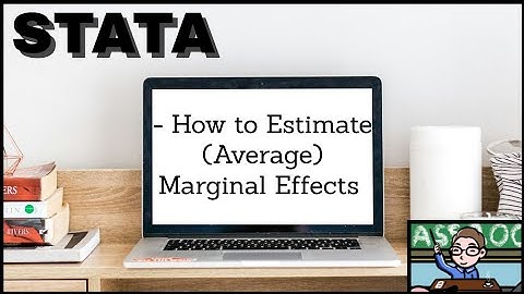 Stata - How to Estimate (Average) Marginal Effects