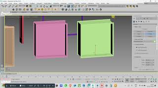 4. Wall creation in 3ds max | how to create walls in 3ds max | door openings in 3ds max
