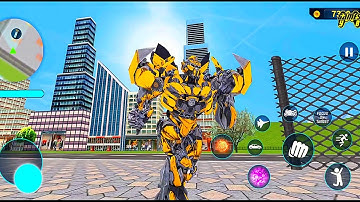Barricade Decepticon Multiple Transformation Jet Robot Car Game 2020 - Android Gameplay