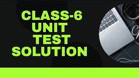 STD 6 MATHS | UNIT TEST-5 |PERIODICAL ASSESSMENT TEST SOLUTION |DECEMBER 2020|Ekam Kasoti Solution
