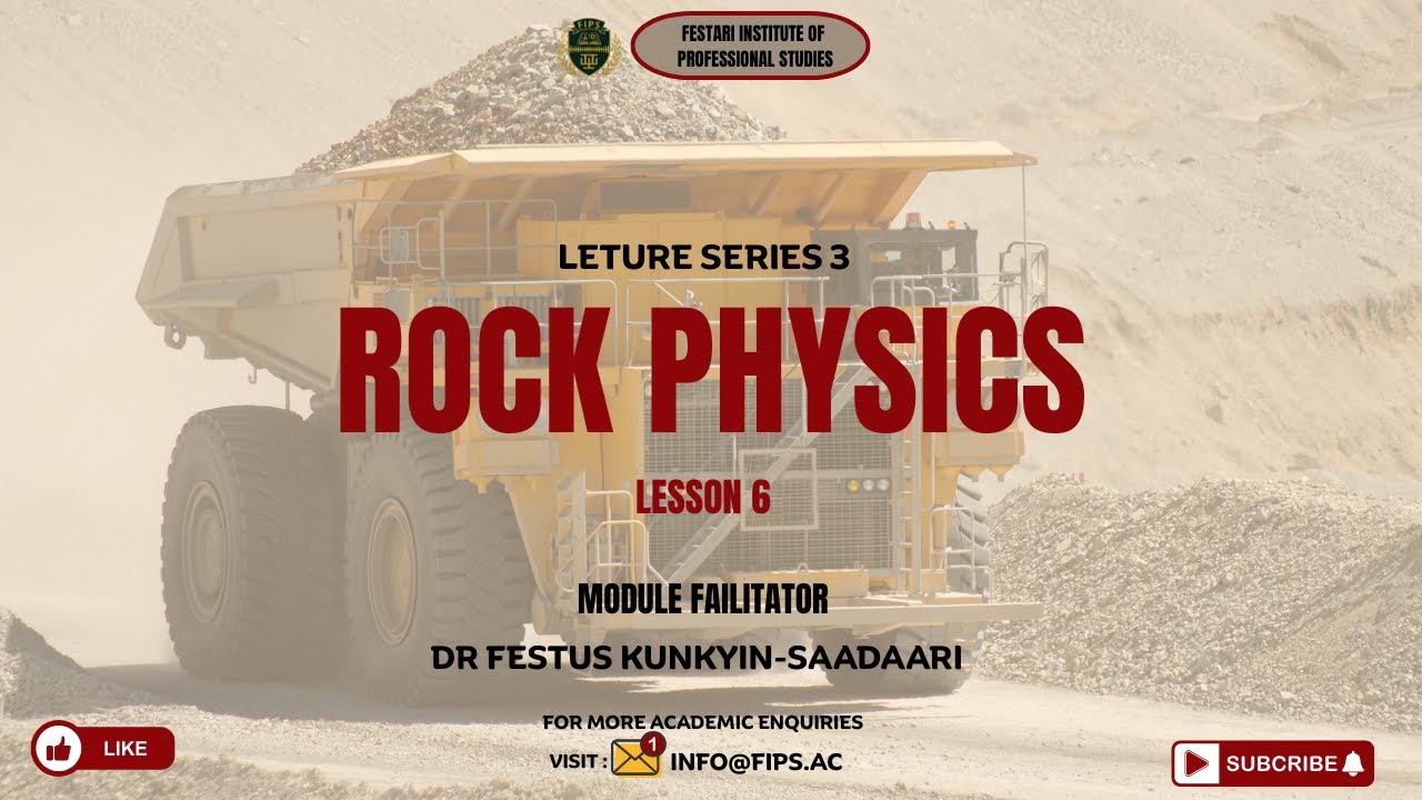 Rock Physics Handbook.pdf ROCK PHYSICS - LECTURE SERIES 3 | LESSON 6 - YouTube