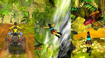 LARA Croft Relic Run Gaming Android & IOS Running Mobile gameplay