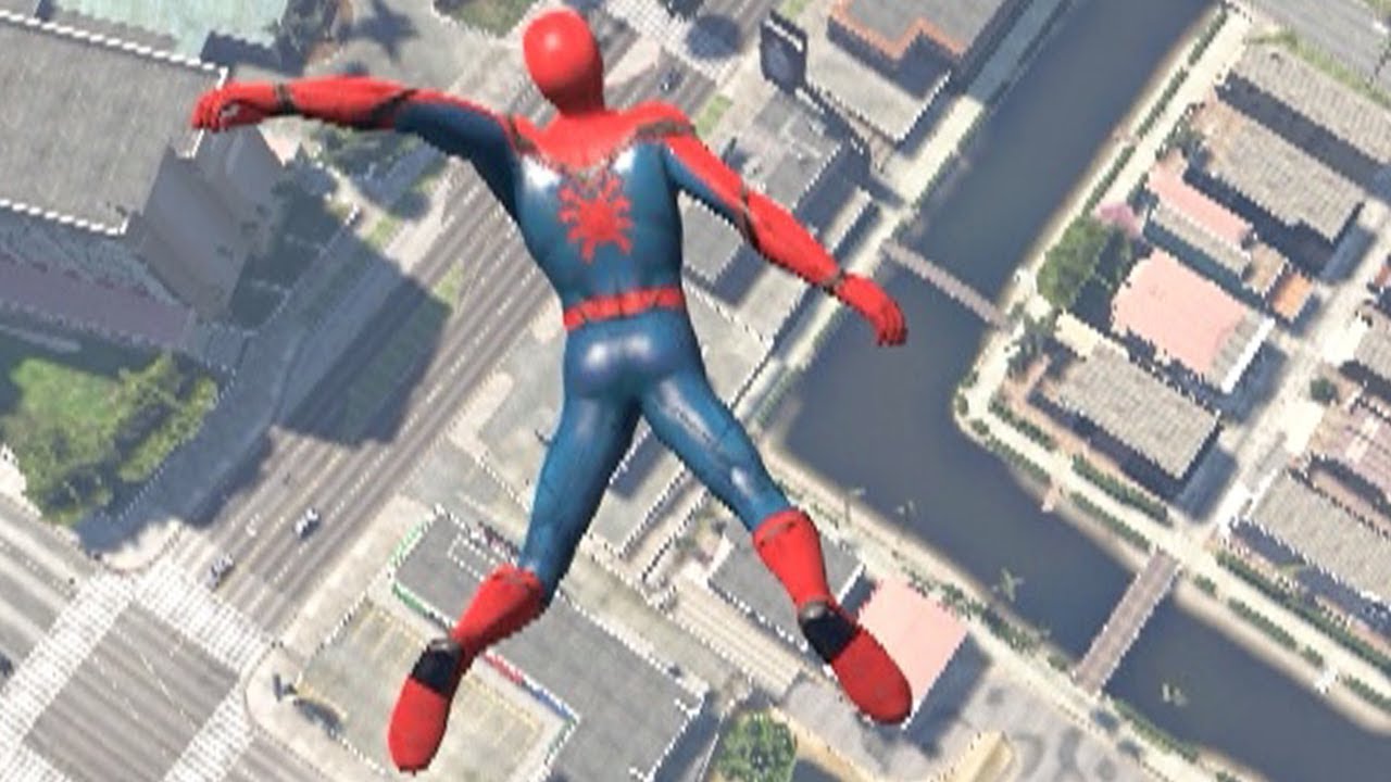 Total 70+ imagen caidas de gta 5 spiderman