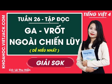Tập đọc Ga