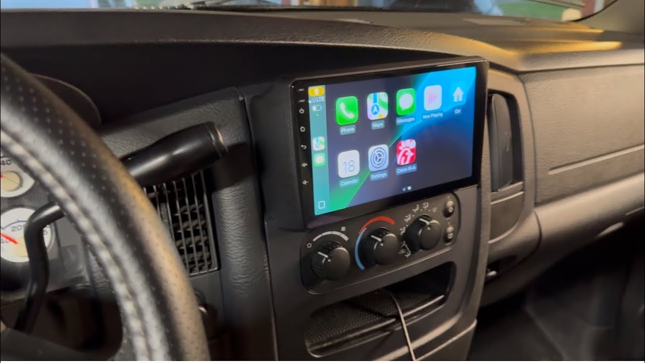 Ram 2500 applecar play zhnn radio install. Best 3rd gen upgrade! 