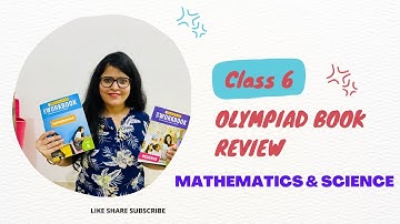 Science OLYMPIAD BOOK REVIEW | Maths olympiad book review-GRADE 6 | Olympiad books for grade 6,