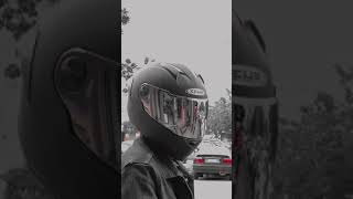 Fullface Matt Blackvisor Silver