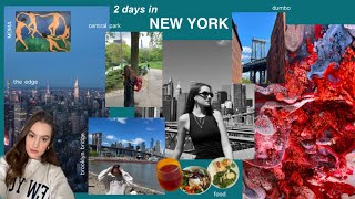2 days in new york 🍸 flight attendant diaries | new york vlog 2023