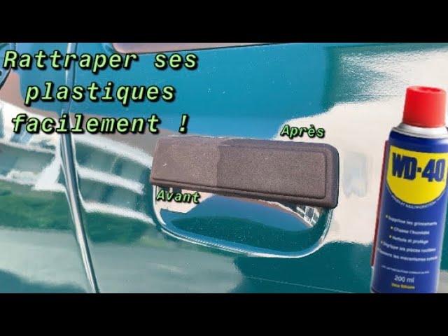 Rénover les plastiques extérieurs blanchis de votre voiture - Detailing  Origins