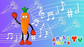 Carrot Song For Kids | Vegetables Song | Nursery Rhymes & Kids Songs | Learn Vegetables