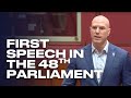 David Pocock - First Speech in the 48th Parliament