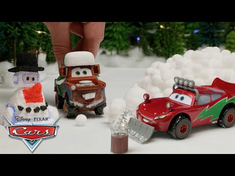 Lightning McQueen And Mater S Snow Day Adventures Pixar Cars 