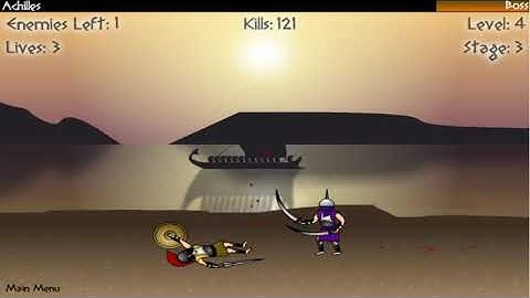 Achilles - Level 4 - Flash Game #achilles #flashgames