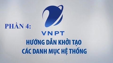 Hướng dẫn khởi tạo danh mục hệ thống trên website hóa đơn điện tử   Phần 4