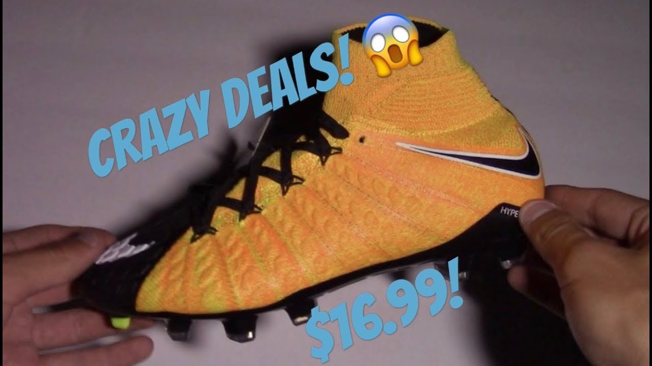 crazy soccer cleats