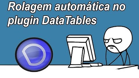 Rolagem automática ao topo de uma tabela do plugin DataTables